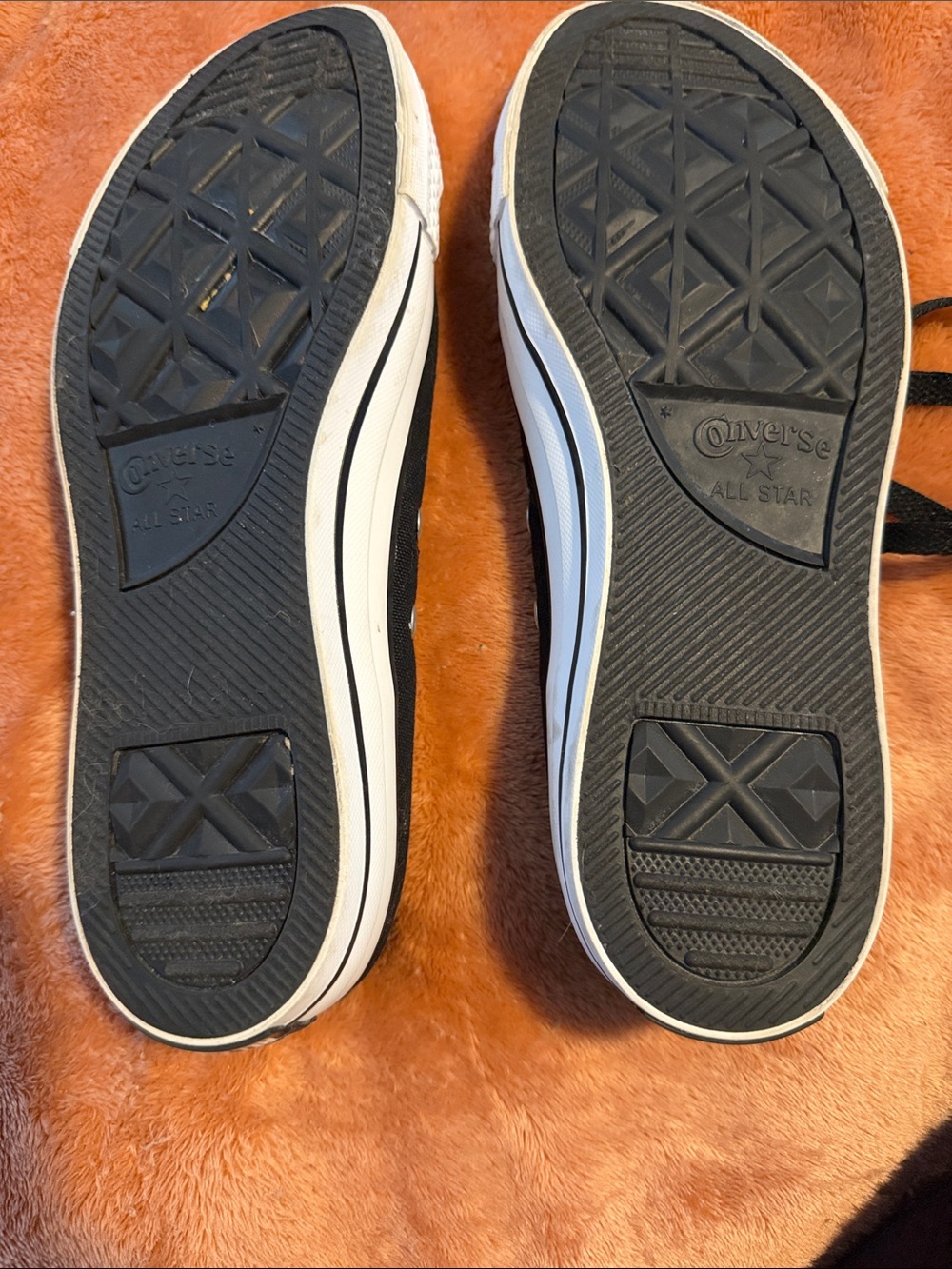 Converse Black Scooby-Doo Low Top Sneakers with White Toe Caps - Picture 5 of 5